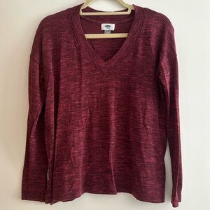 Old navy Cranberry Sweater
